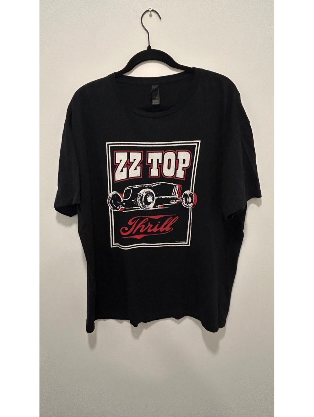 Gildan ZZ Top Thrill Graphic T-Shirt 2XL Black